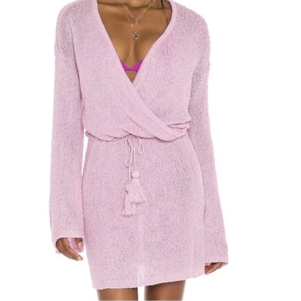 L-Space topanga knit coverup